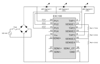 蓝光LED与白炽灯 集成电路设计中的照明革新思考